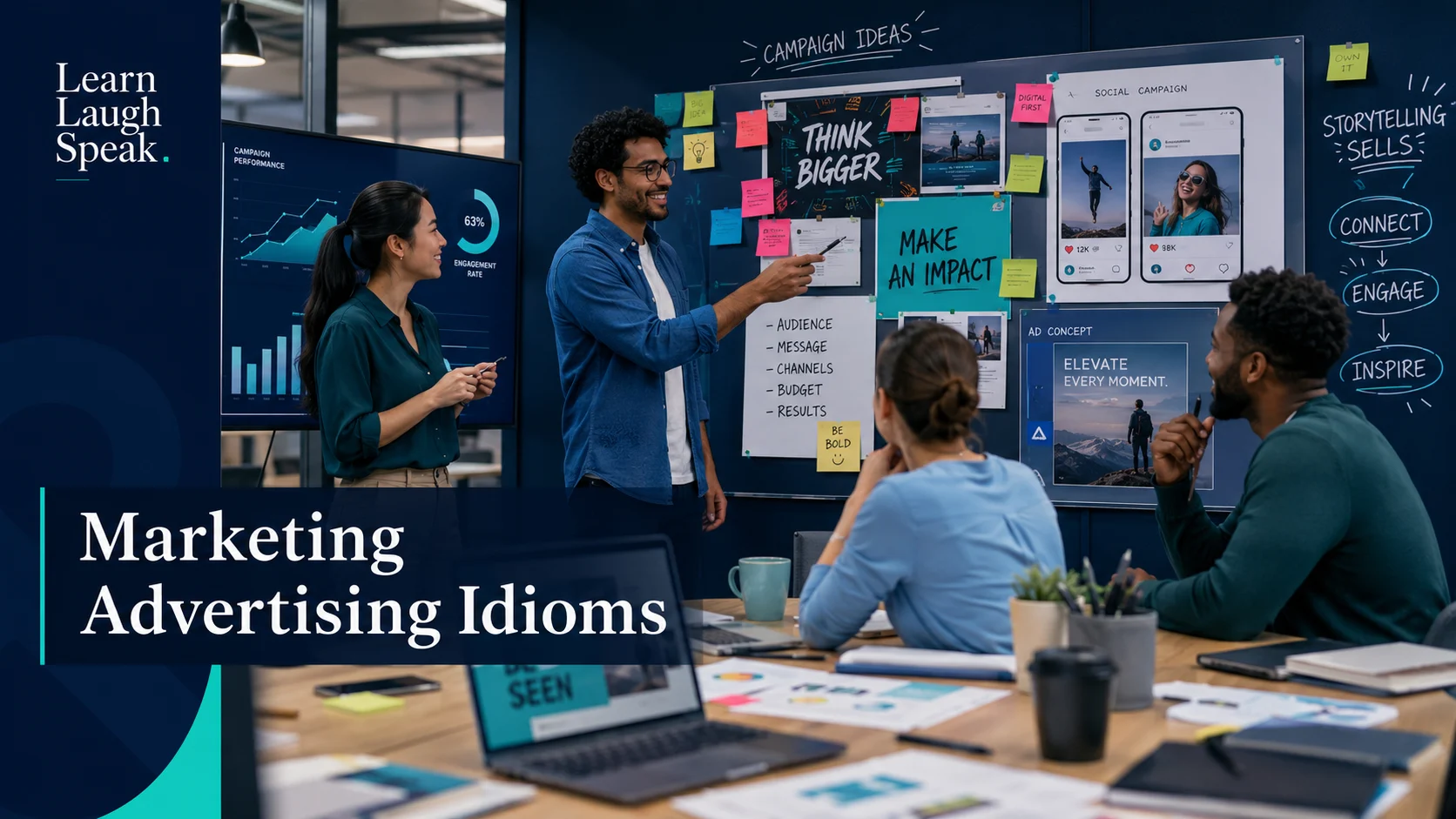 Learn Laugh Speak Explaining Marketing Advertising Idioms