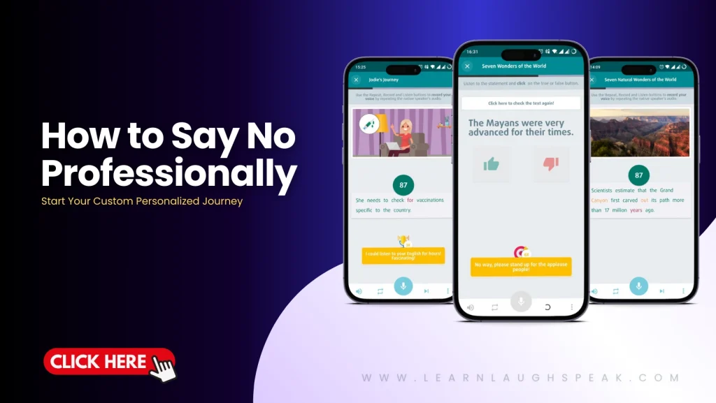 Saying No with Confidence How to Politely Decline Requests from Clients and Guests