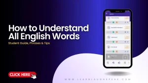 How to Understand All English Words