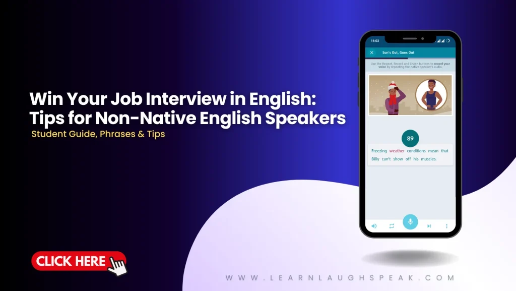 Job Interview in English Tips for Non-Native English Speakers