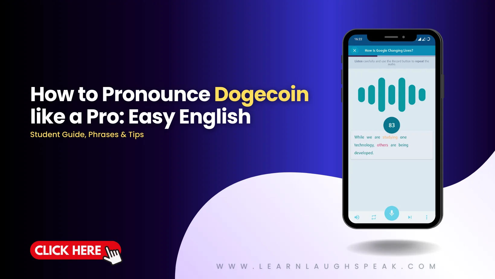 How to Pronounce Dogecoin like a Pro: Easy English - Learn Laugh Speak