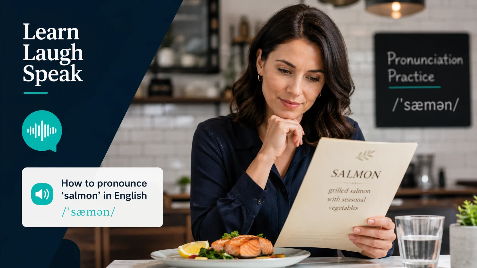 how to pronounce salmon in English