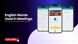 words used in meetings