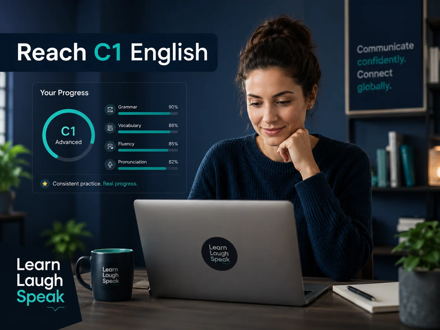 what is needed to reach the c1 level in English 