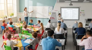 adults learn English differently