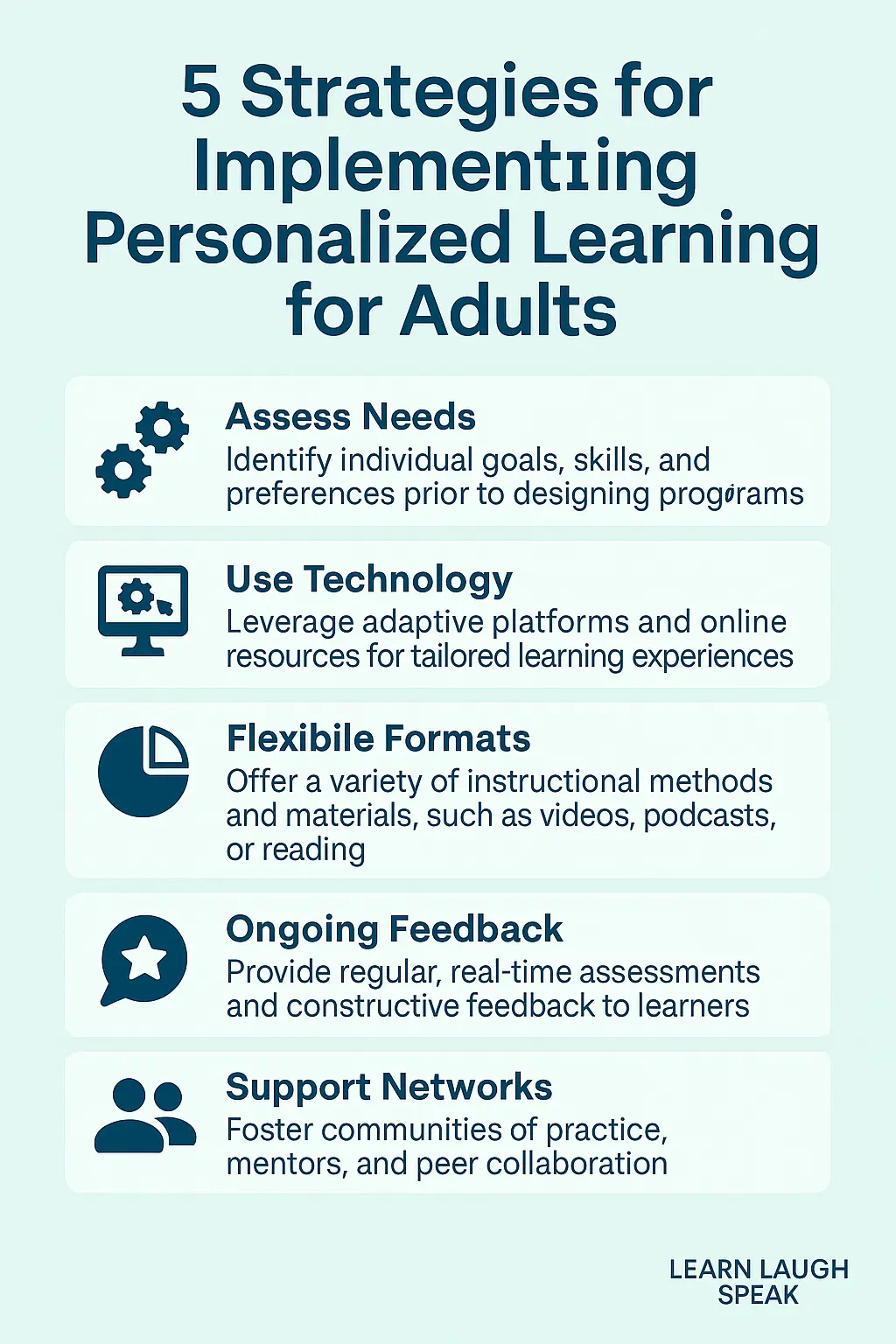 personalized learning for adults