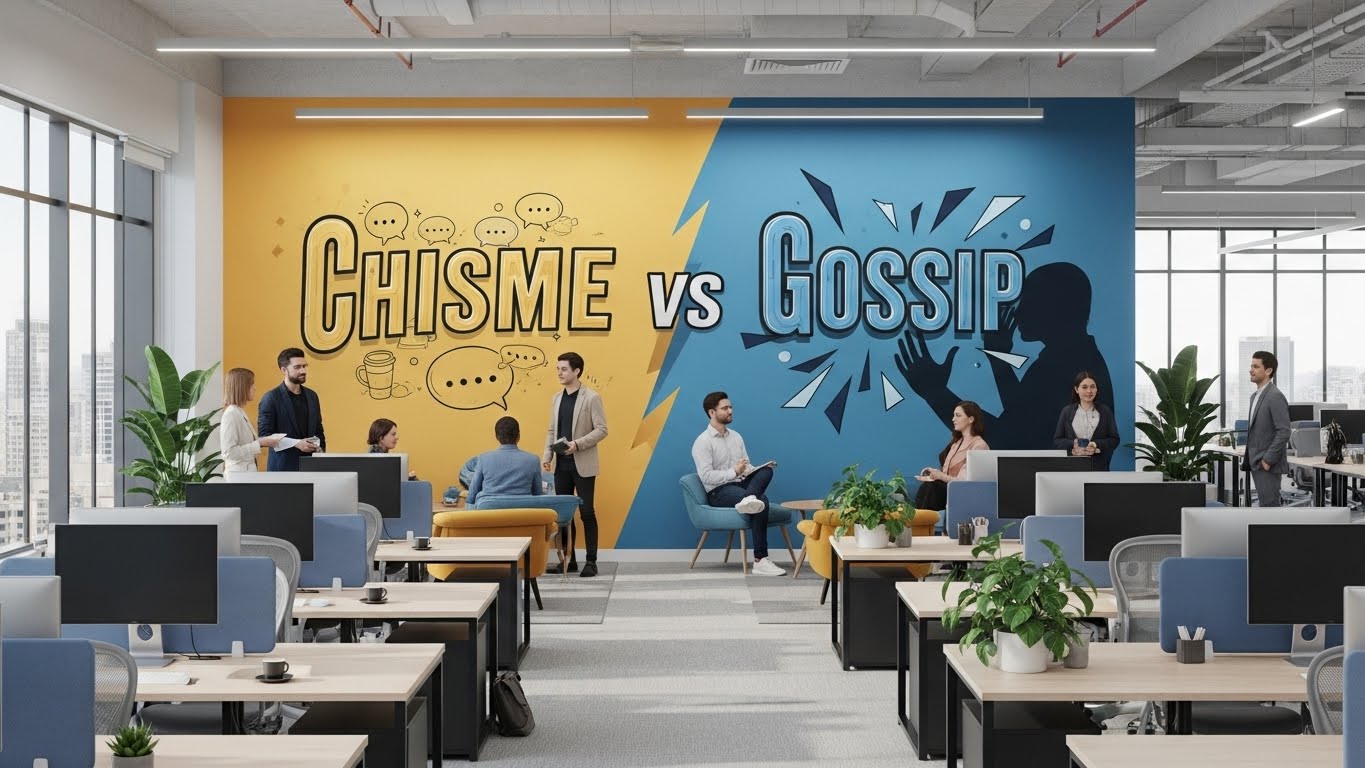 difference between chisme and gossip