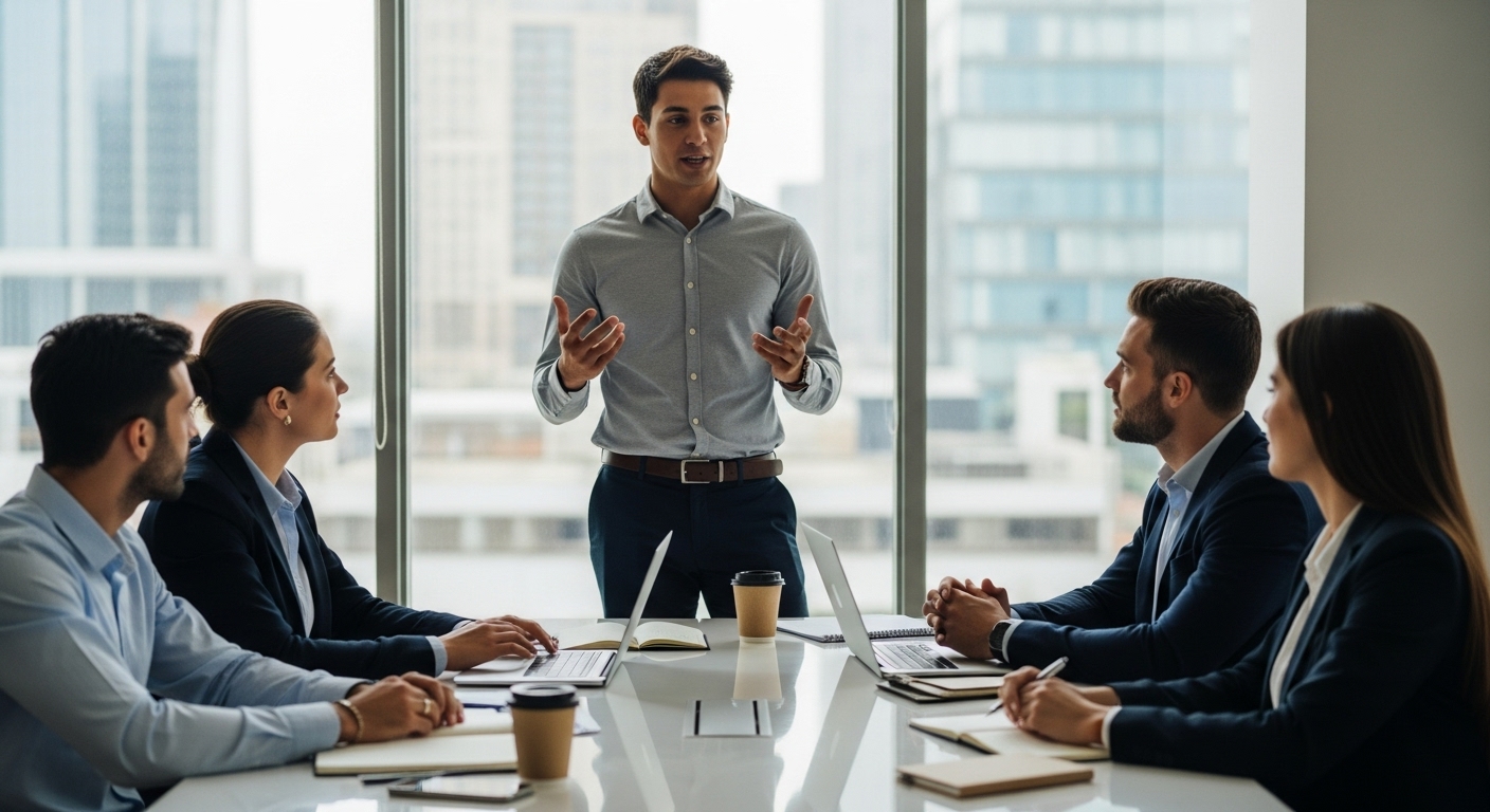 sound professional at the office