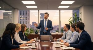 give instructions professionally