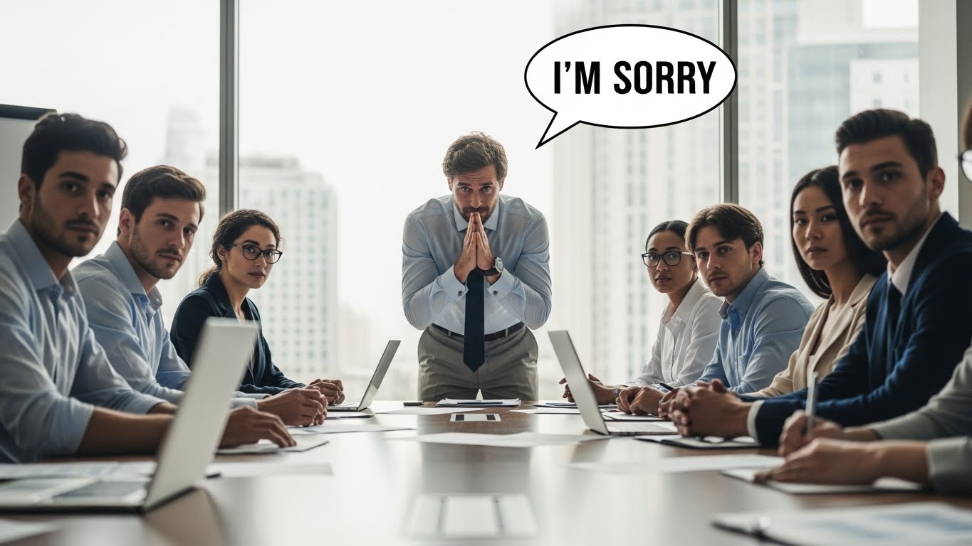 Professionally Say Sorry for a Mistake at Work