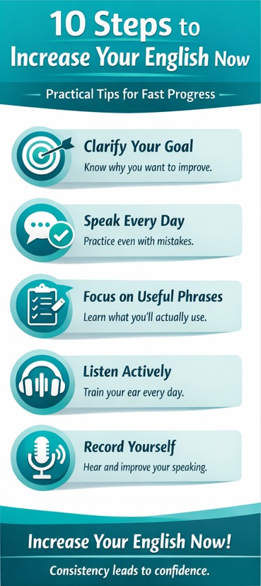 Increase Your English Now