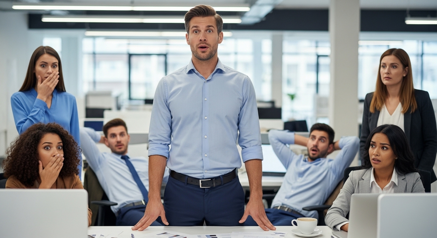 swear in English at work