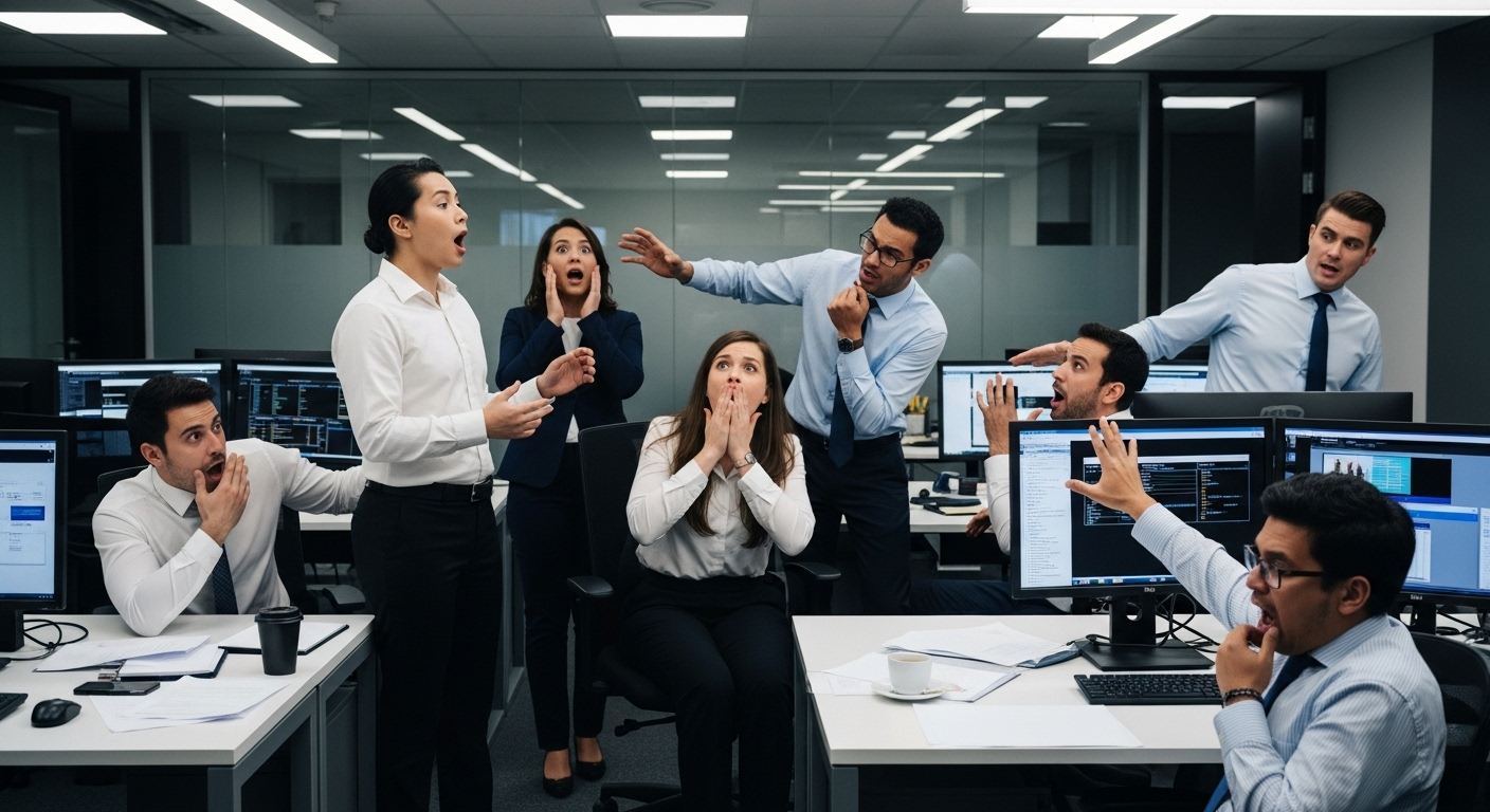 swear in English at work