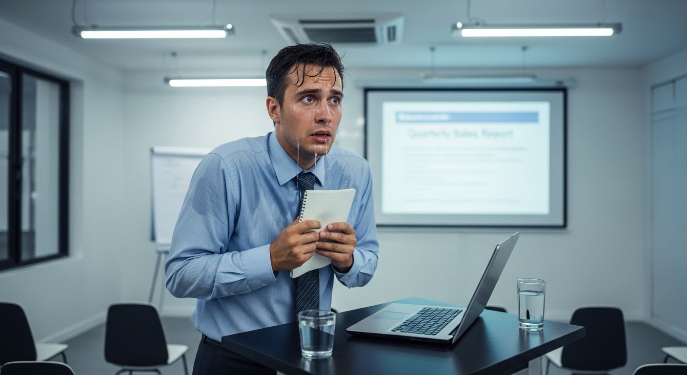 stress of speaking English