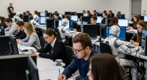 Students Using AI for Essays