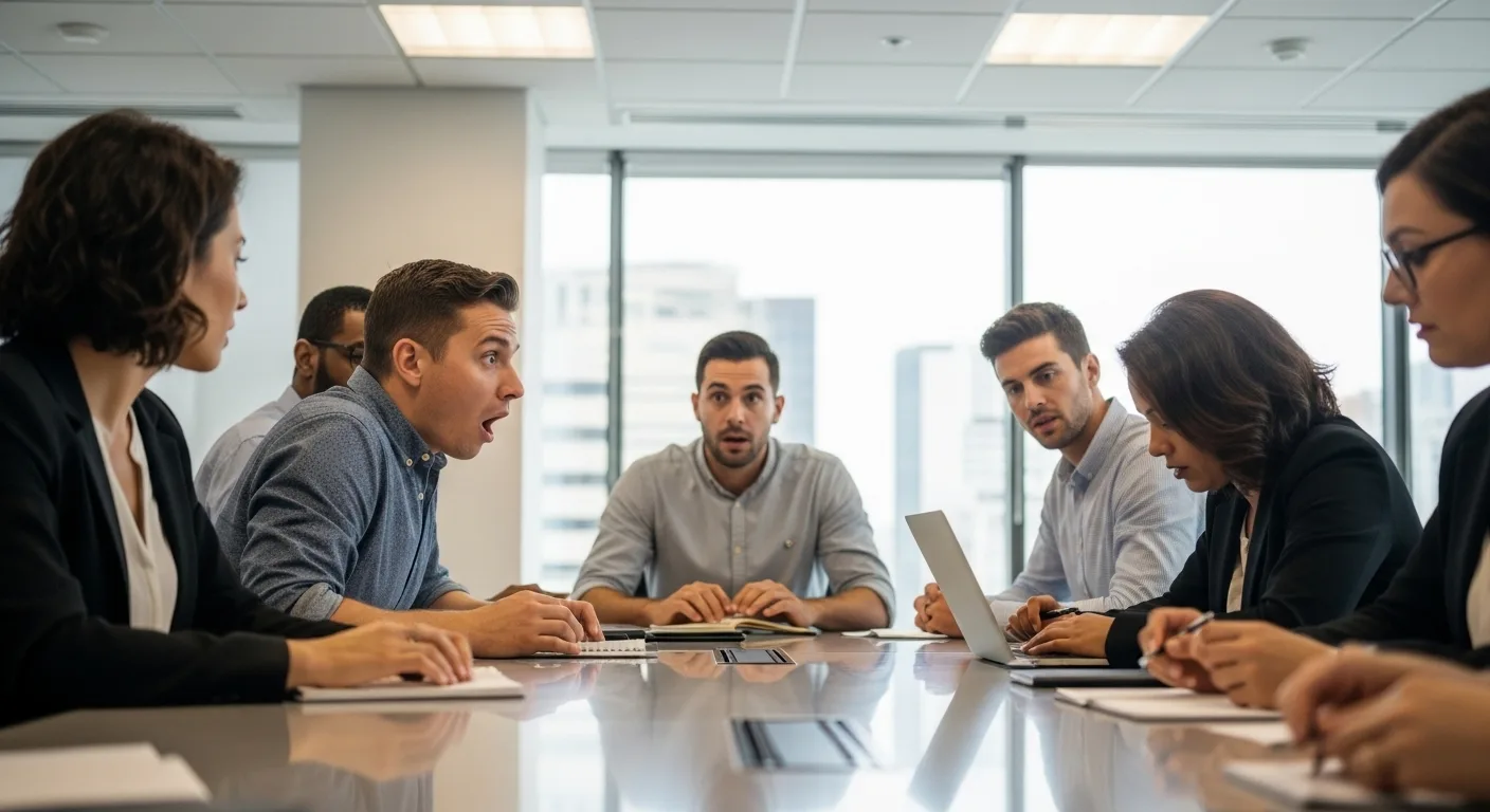 Put on the Spot in a Meeting