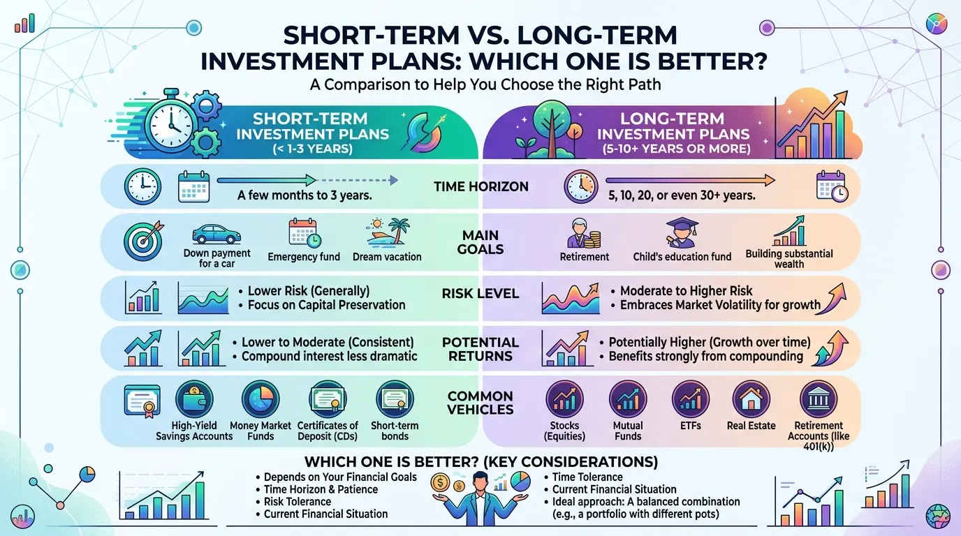 Short Term vs. Long-Term Investment