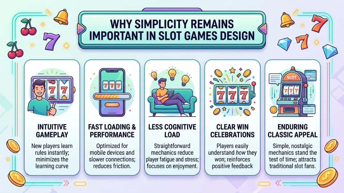 Why Simplicity Remains Important In Slot Games Design