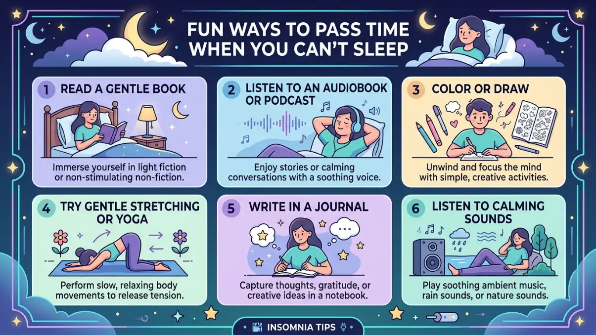 Fun Ways to Pass Time When You Can’t Sleep